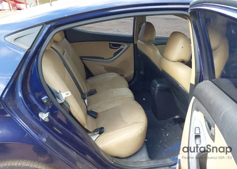 2013 Hyundai Elantra Limited from USA, damaged, VIN 5NPDH4AE0DH213986